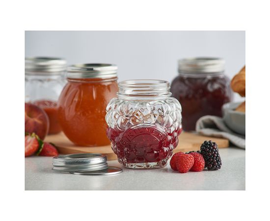 Банка для заготовок, 400 мл, малина, Kilner, фото , изображение 15
