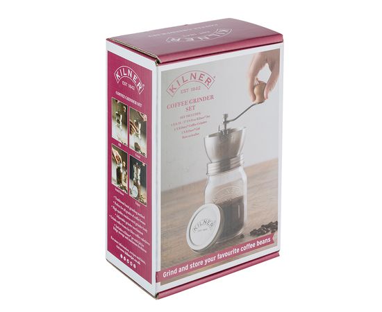 Банка с ручной кофемолкой 500 мл, Kilner, фото , изображение 17