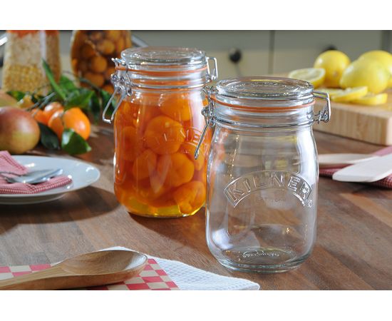 Банка Clip Top 1 л, Kilner, фото , изображение 4