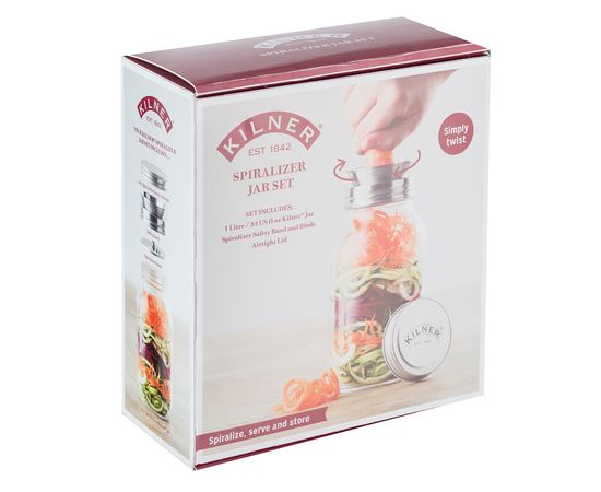 Банка со спиралайзером 1 л, Kilner, фото , изображение 19