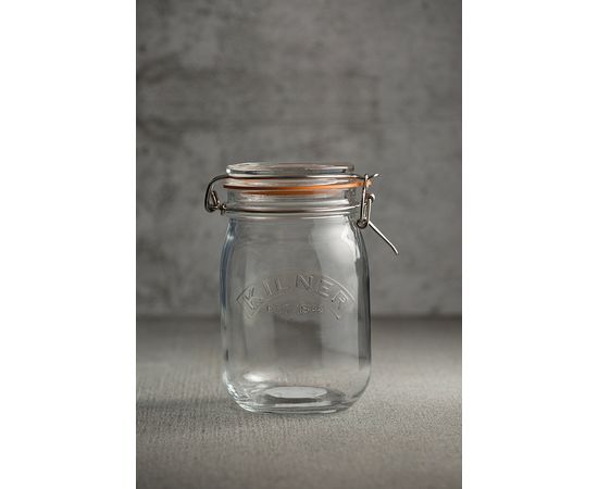 Банка Clip Top 1 л, Kilner, фото , изображение 6