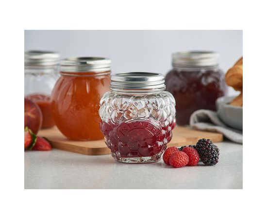 Банка для заготовок, 400 мл, малина, Kilner, фото , изображение 3
