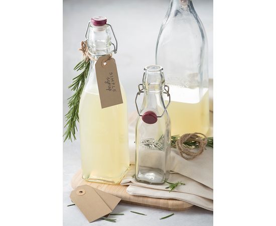 Бутылка Clip Top квадратная 550 мл, Kilner, фото , изображение 3