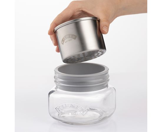 Емкость для хранения с прессом Mash&Store, Kilner, фото , изображение 6