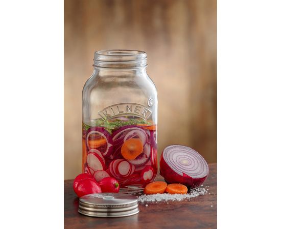 Набор из 2 банок для ферментации в подарочной упаковке, Kilner, фото , изображение 3