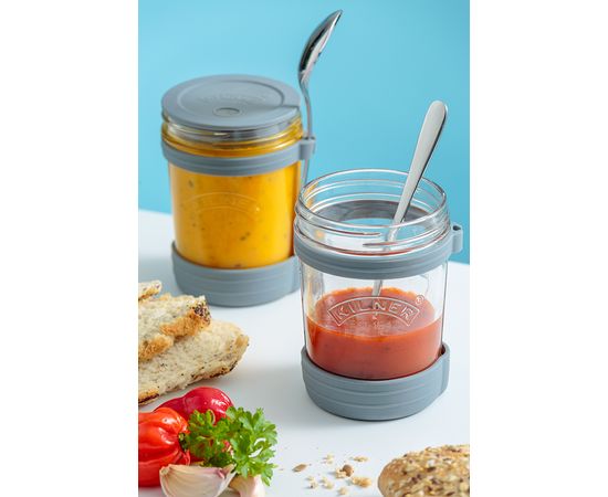 Набор из банки и ложки для супа 350 мл, Kilner, фото , изображение 4
