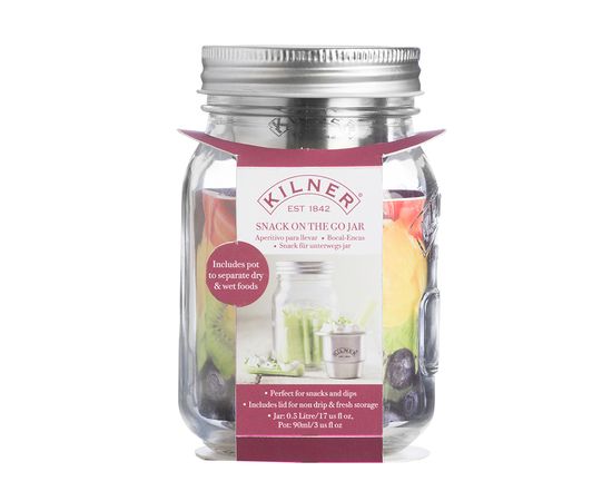 Банка с соусником On The Go 500 мл, Kilner, фото , изображение 13