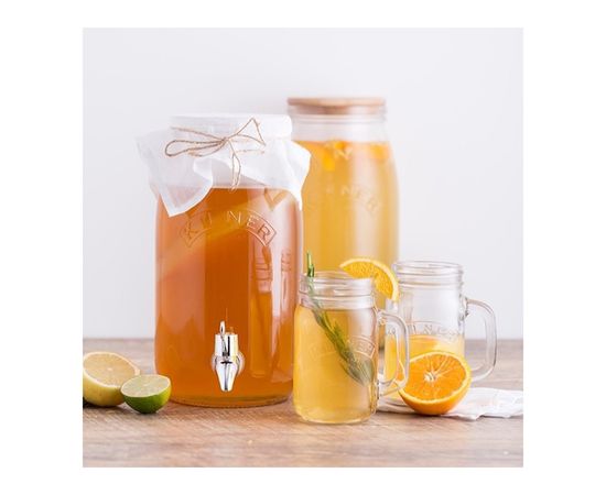Набор для приготовления комбучи, Kilner, фото , изображение 2