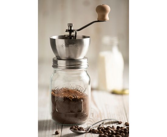 Банка с ручной кофемолкой 500 мл, Kilner, фото , изображение 8